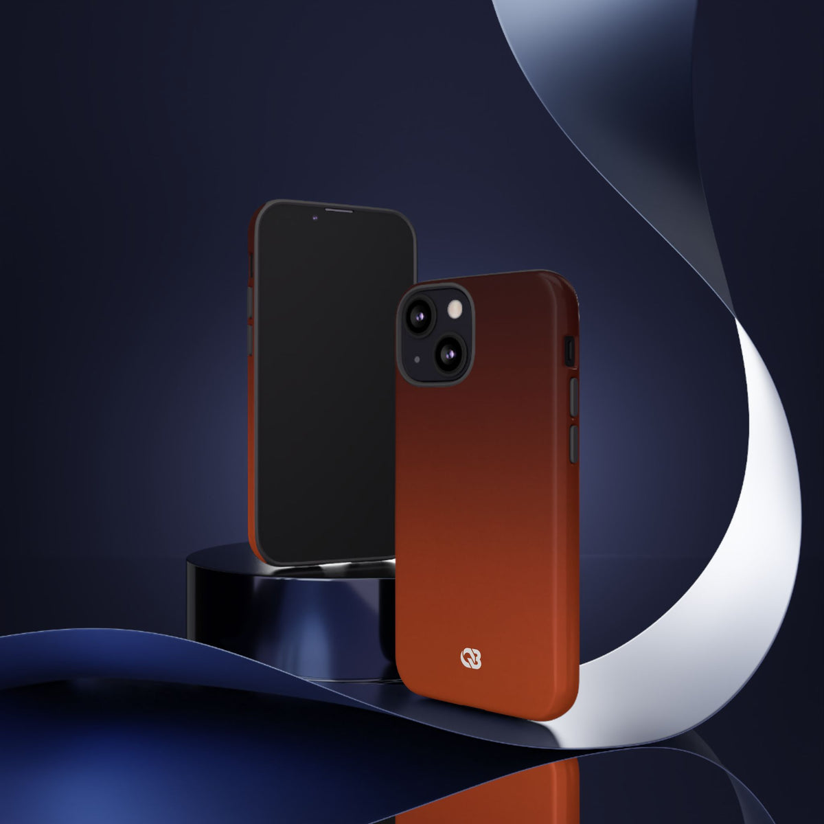 Burnt Amber Spectrum · Tough Phone Case for iPhone · Orange