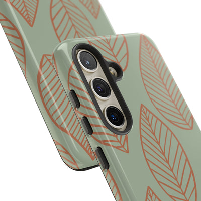 Sage Earth Leaves · Tough etui na telefon Samsung