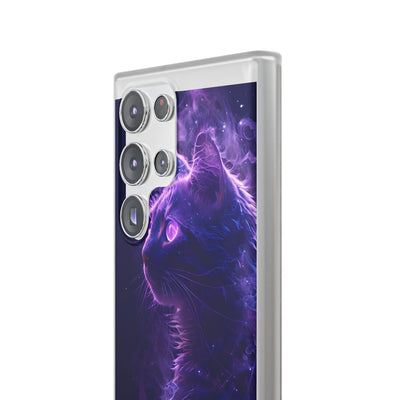 Copy of Purple Void Feline · Soft Phone Case for Samsung