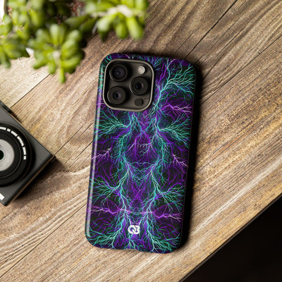 Electric Plasma Arbor · Tough Phone Case for iPhone · Purple