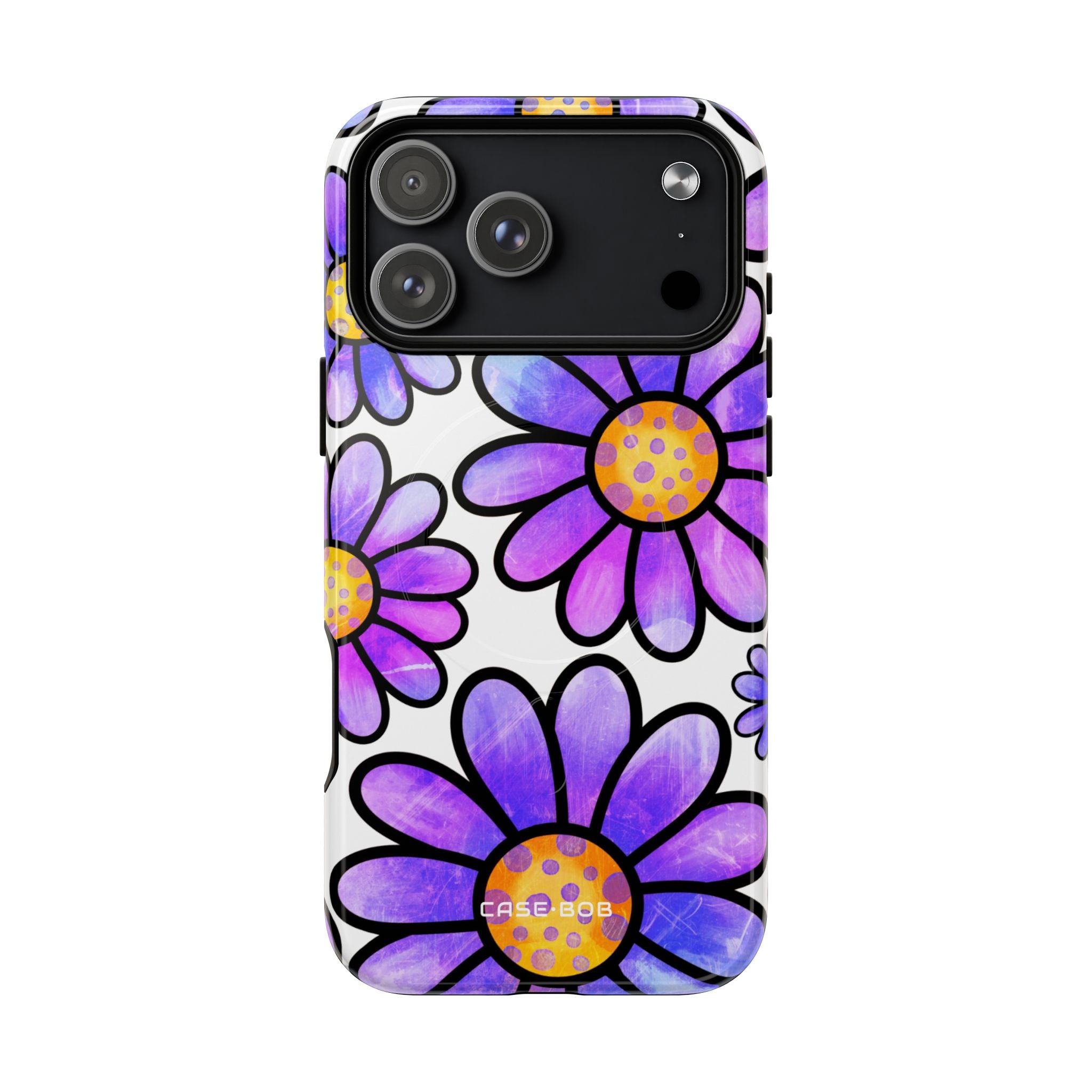 Polka Dot Blooms iPhone 17 Pro Max Case - Tough+ - CASE•BOB