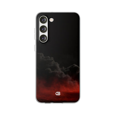 Crimson Fog Void · Lite Phone Case for Samsung · Black