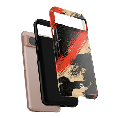 Urban Slash Camo · Tough Phone Case for Pixel ·  Black
