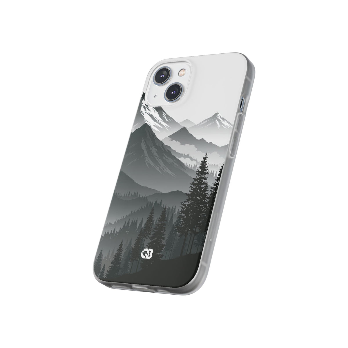 Alpine Horizon · Lite Phone Case for iPhone ·  Black
