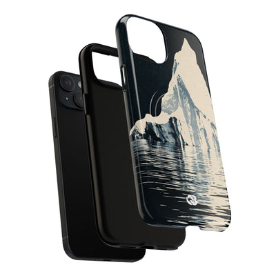 Blue Tough 2.0 Magsafe Phone Case for iPhone - Frozen Navy Monolith