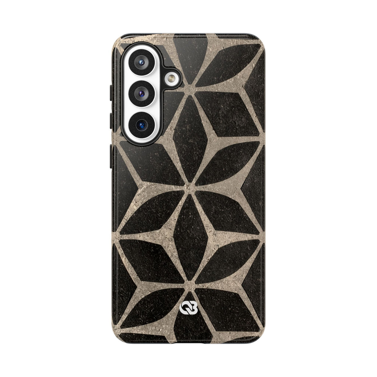 Concrete Mosaic Star · Tough Phone Case for Samsung · Black