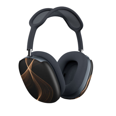 Amber Contour Flow · Hard Case for AirPods Max · Black
