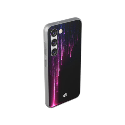 Binary Cascade · Lite Phone Case for Samsung · Black