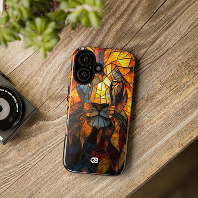 Amber Glass Lion · Tough Phone Case for iPhone