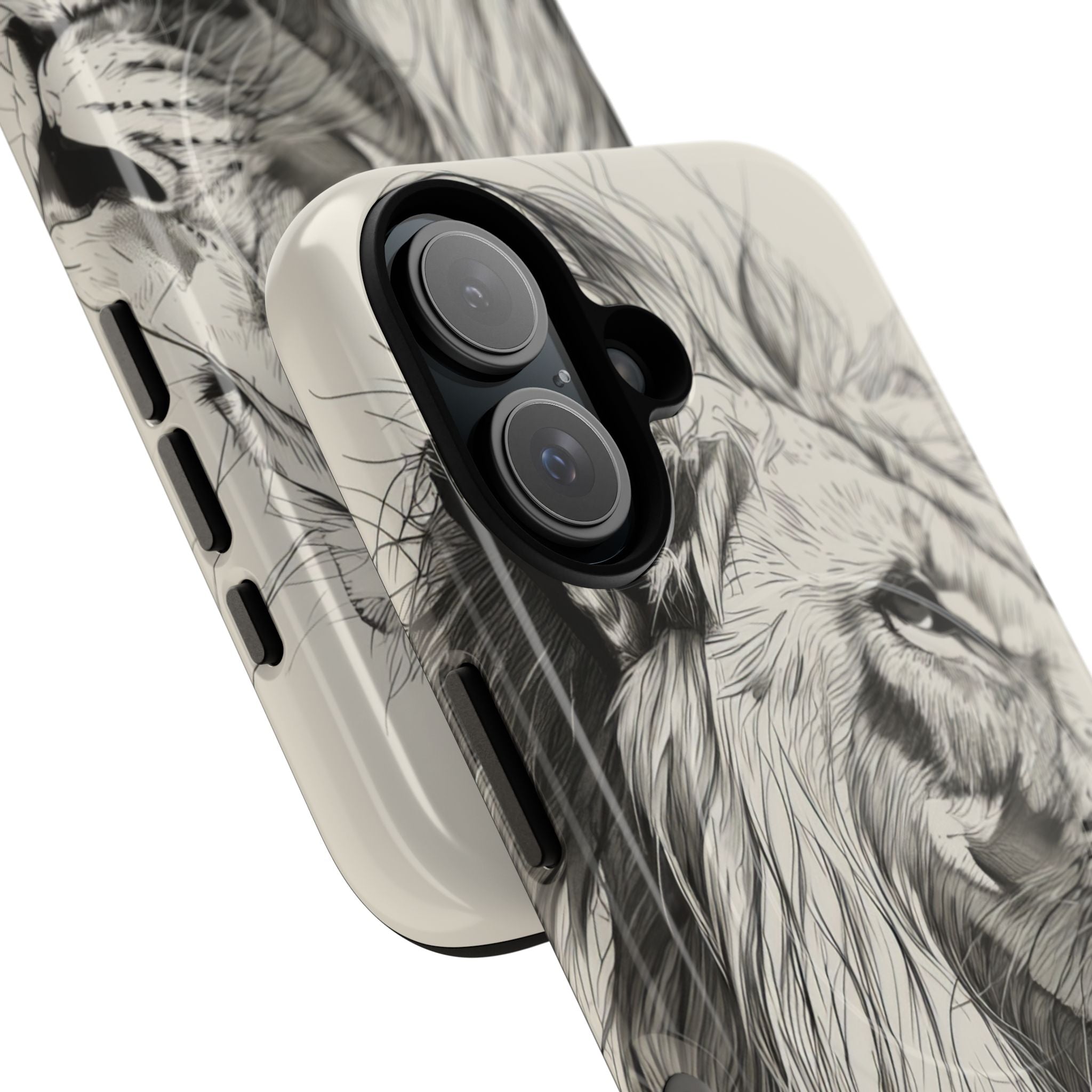 Lion Flow iPhone 16 Case - Tough+