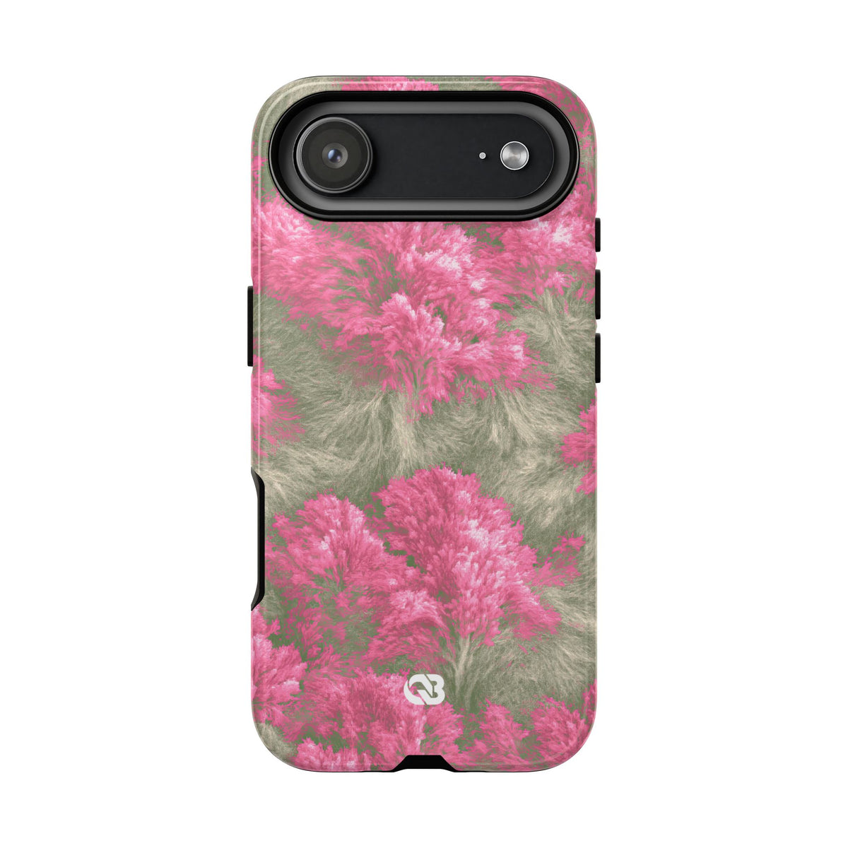 Digital Blossom · Tough Phone Case for iPhone · Pink
