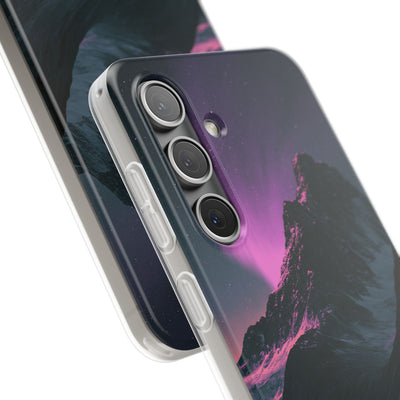 Arctic Aurora Summit · Lite Phone Case for Samsung · Black