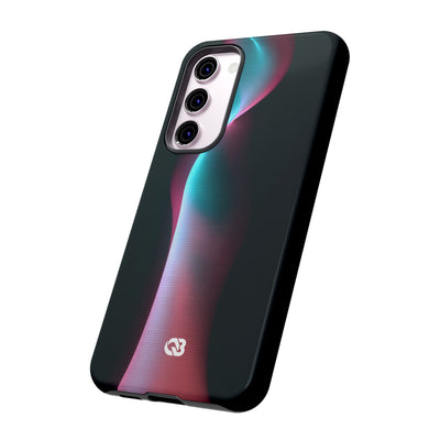 Neon Pixel Flow · Tough Phone Case for Samsung · Black