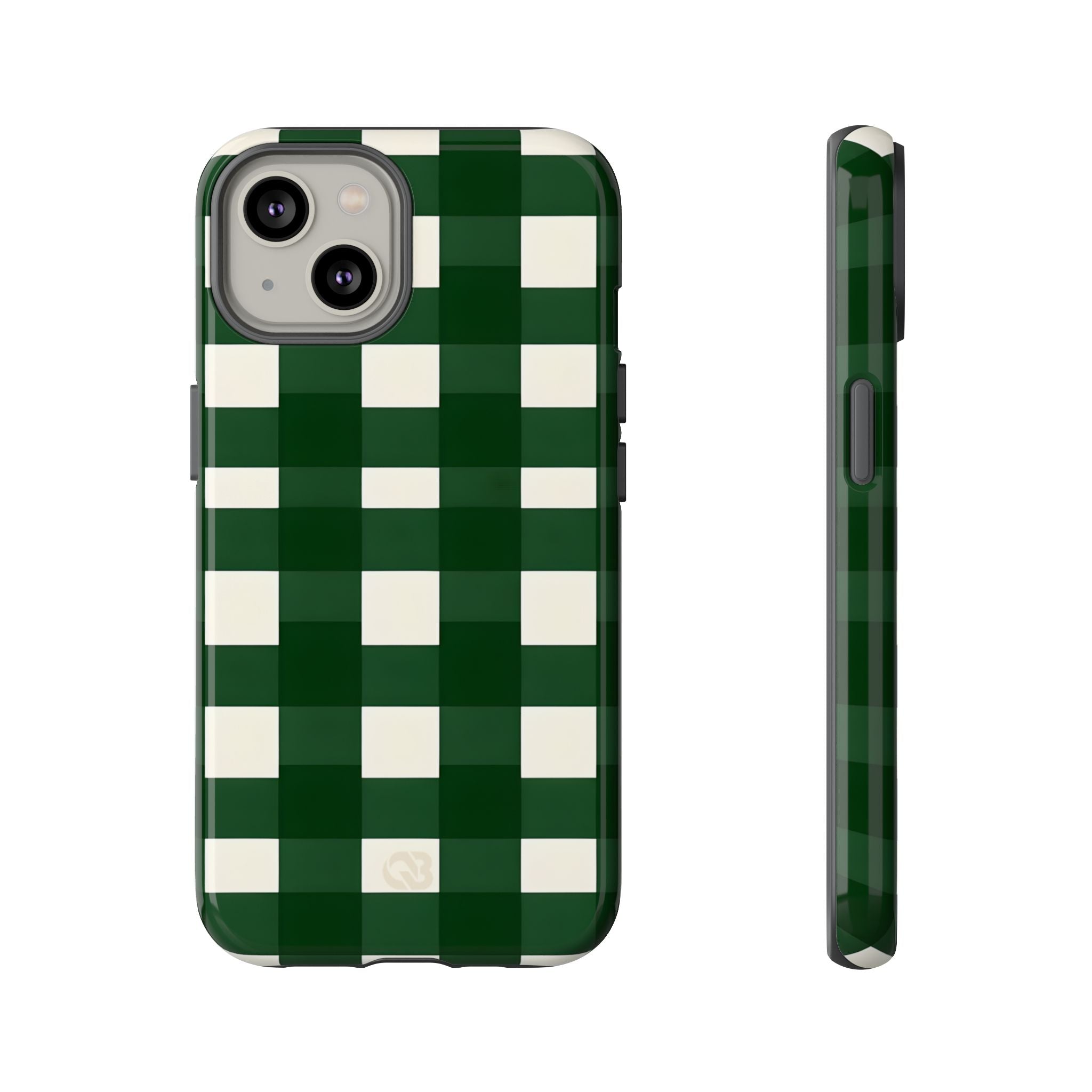 Hunter Green Plaid · Tough Handyhülle für iPhone
