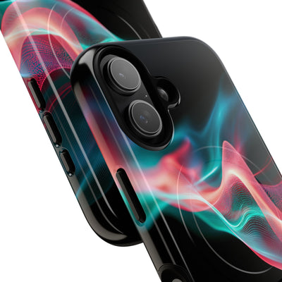 Digital Frequency · Tough 2.0 Magnetic Phone Case for iPhone · Black