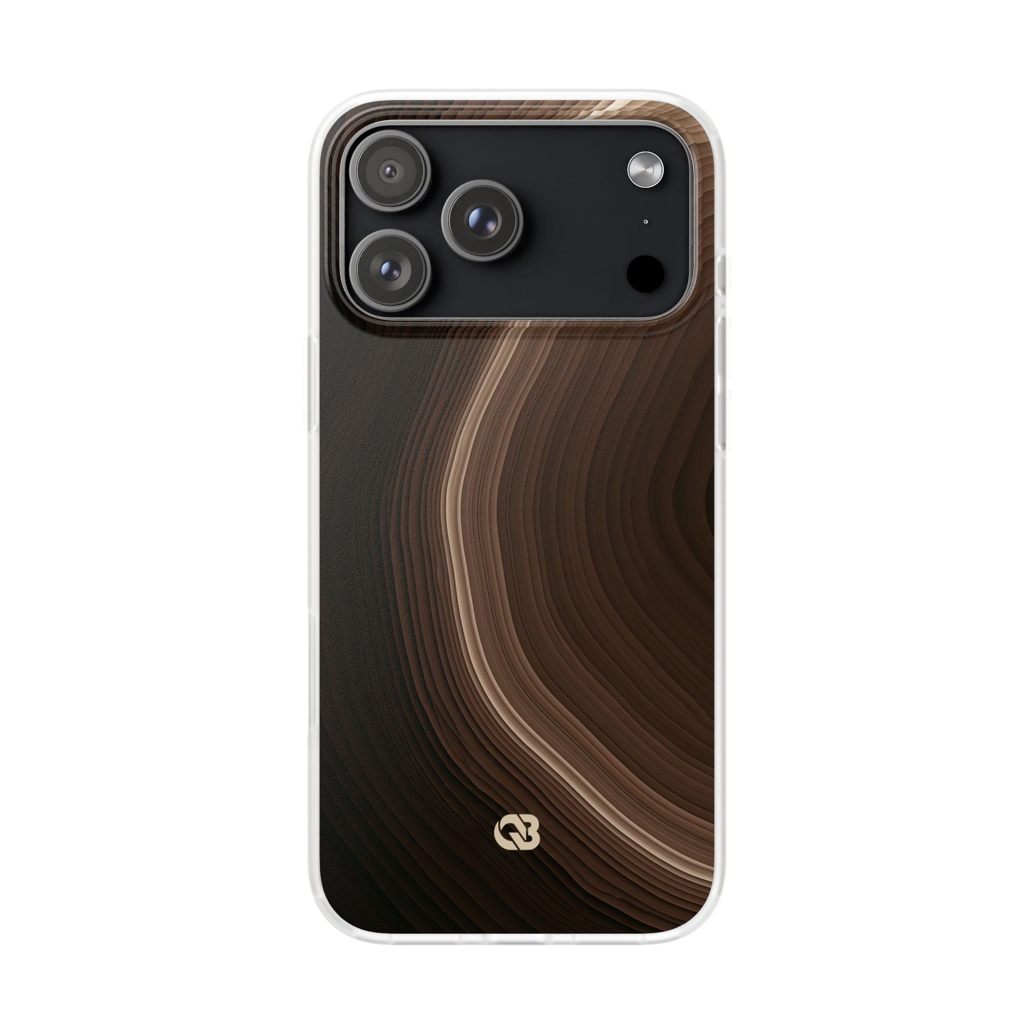 Brown Lite Phone Case for iPhone - Bronzed Canyon Relief