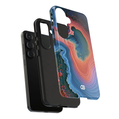 Luminous Resonance · Tough Phone Case for Samsung · Blue
