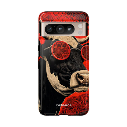 Hypnotic Cow Google Pixel 8 Pro Case - Tough
