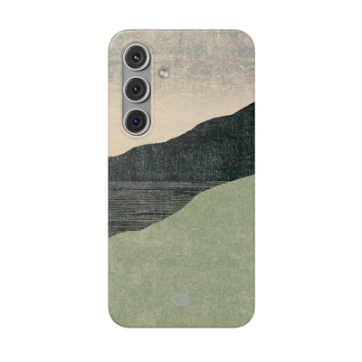 Green Lite Phone Case for Samsung - Moss Ridge Grain