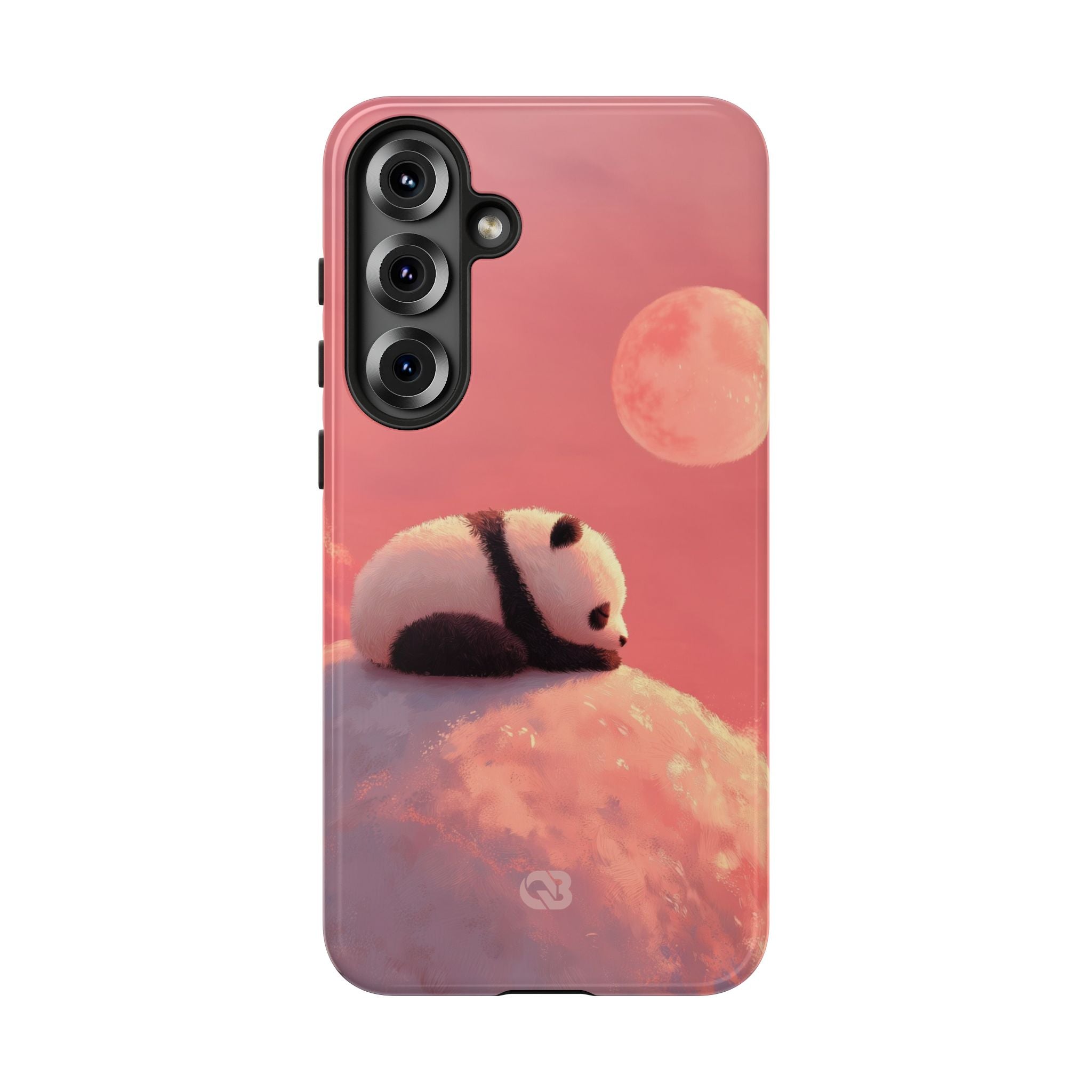 Rose Moon Panda · Tough Coque de téléphone pour Samsung