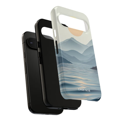 Golden Horizon Google Pixel 9 Pro Case - Tough