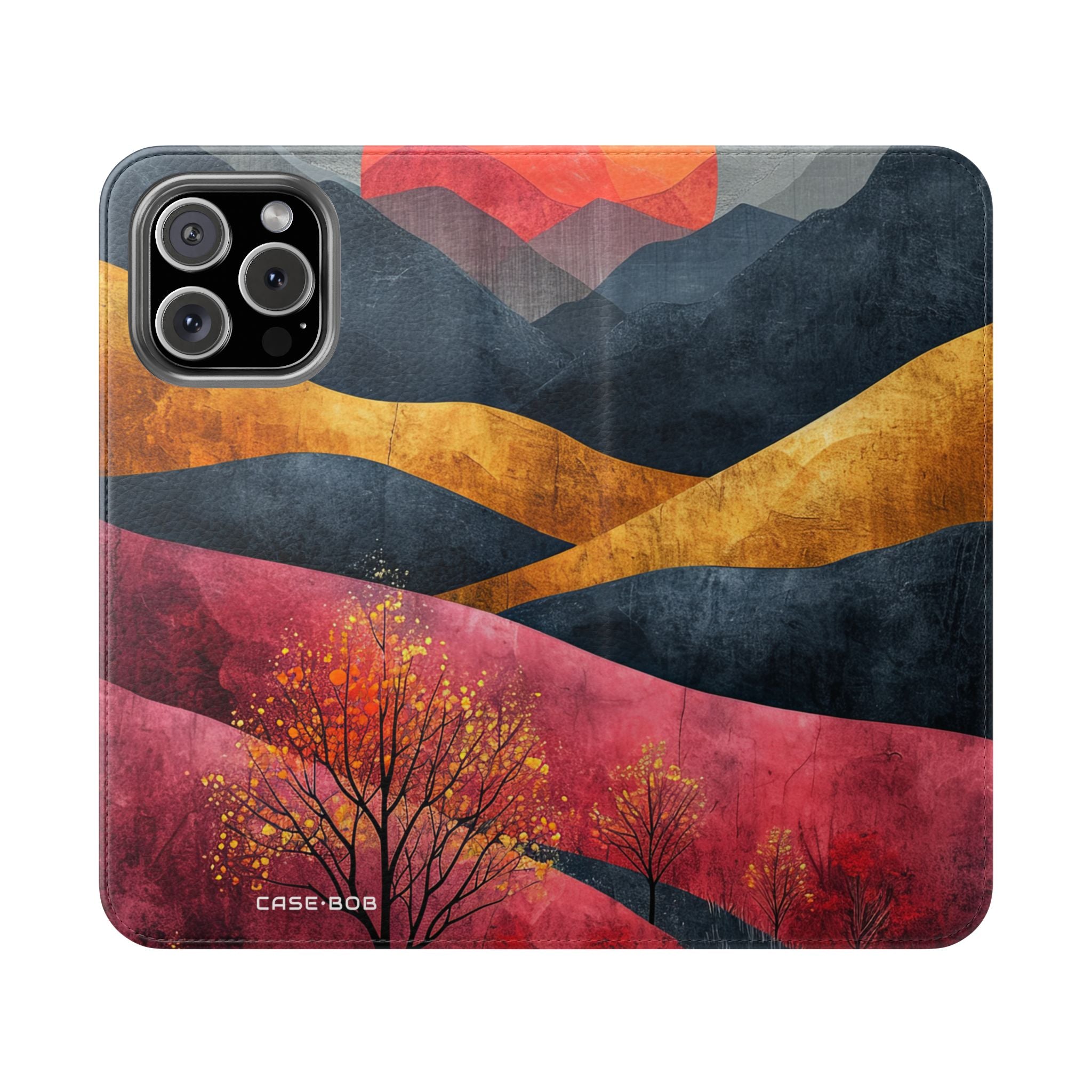 Sunset Hills - iPhone 16 Max Case - Wallet