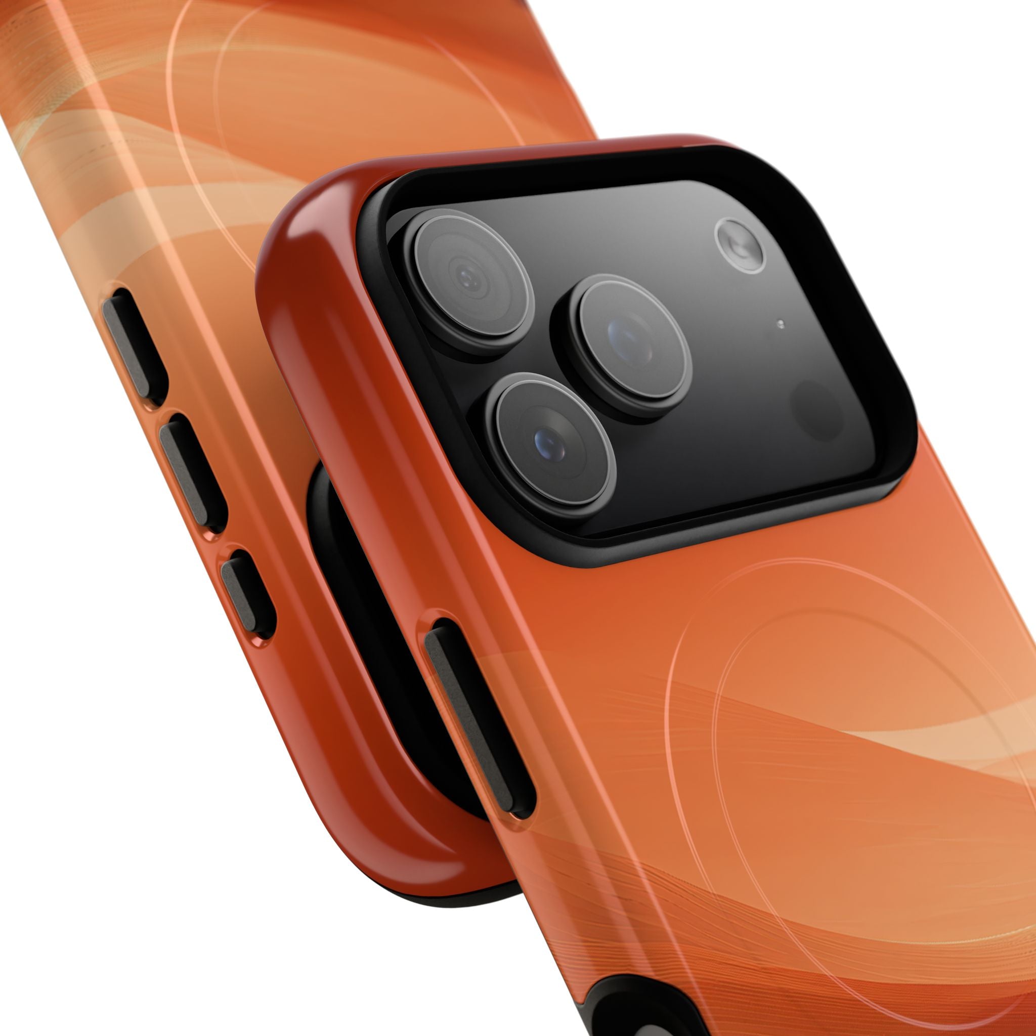 Orange Tough 2.0 Magsafe Phone Case for iPhone - Crimson Dune Gradient