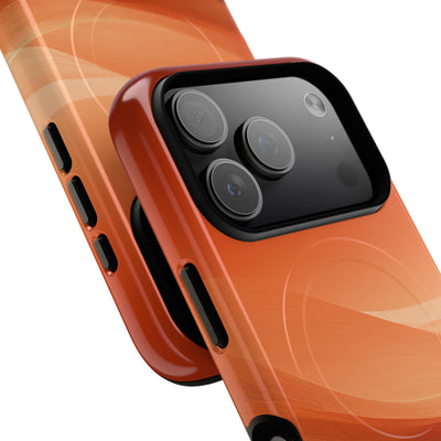 Orange Tough 2.0 Magsafe Phone Case for iPhone - Crimson Dune Gradient