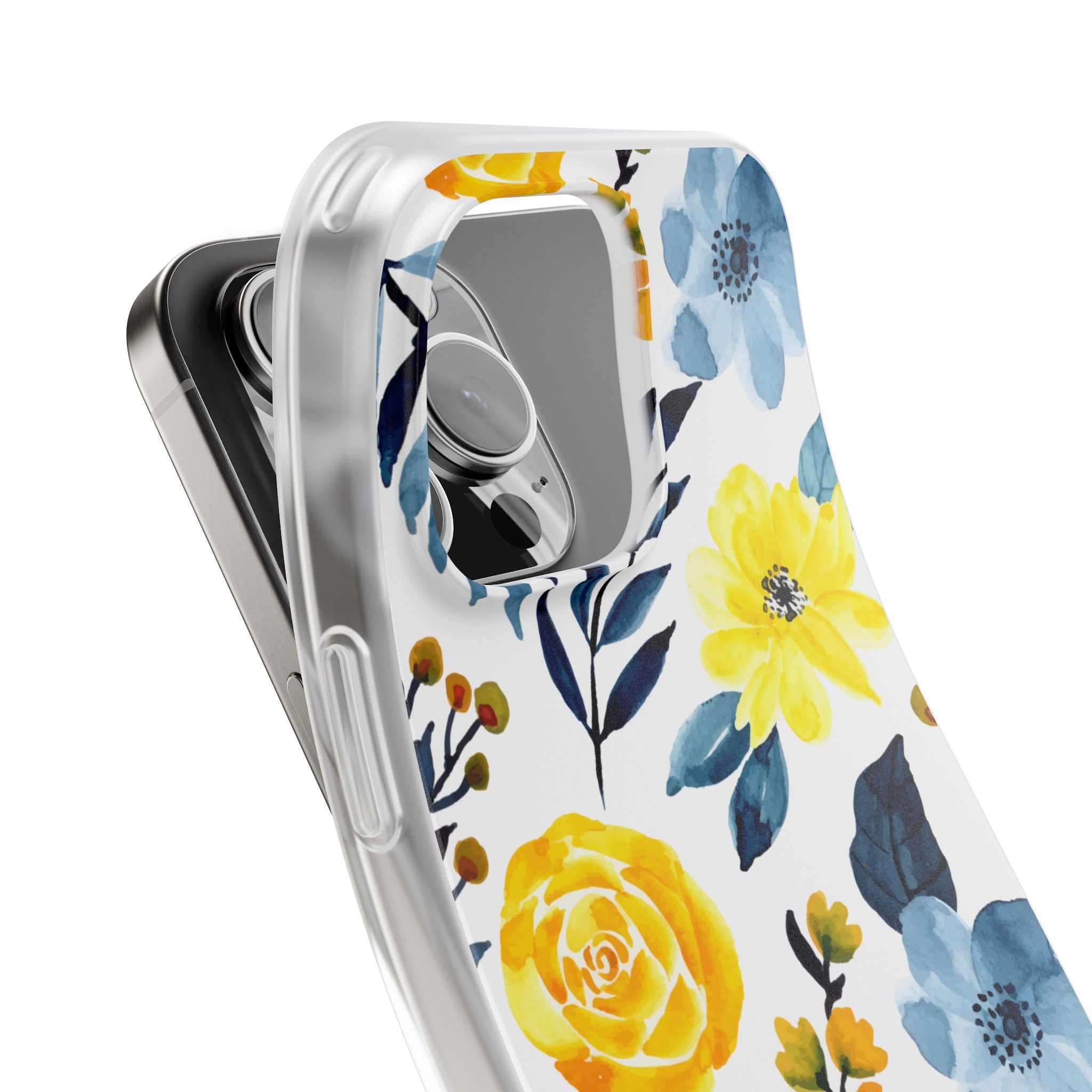 Golden Bloom iPhone 16 Pro Max Case - Soft