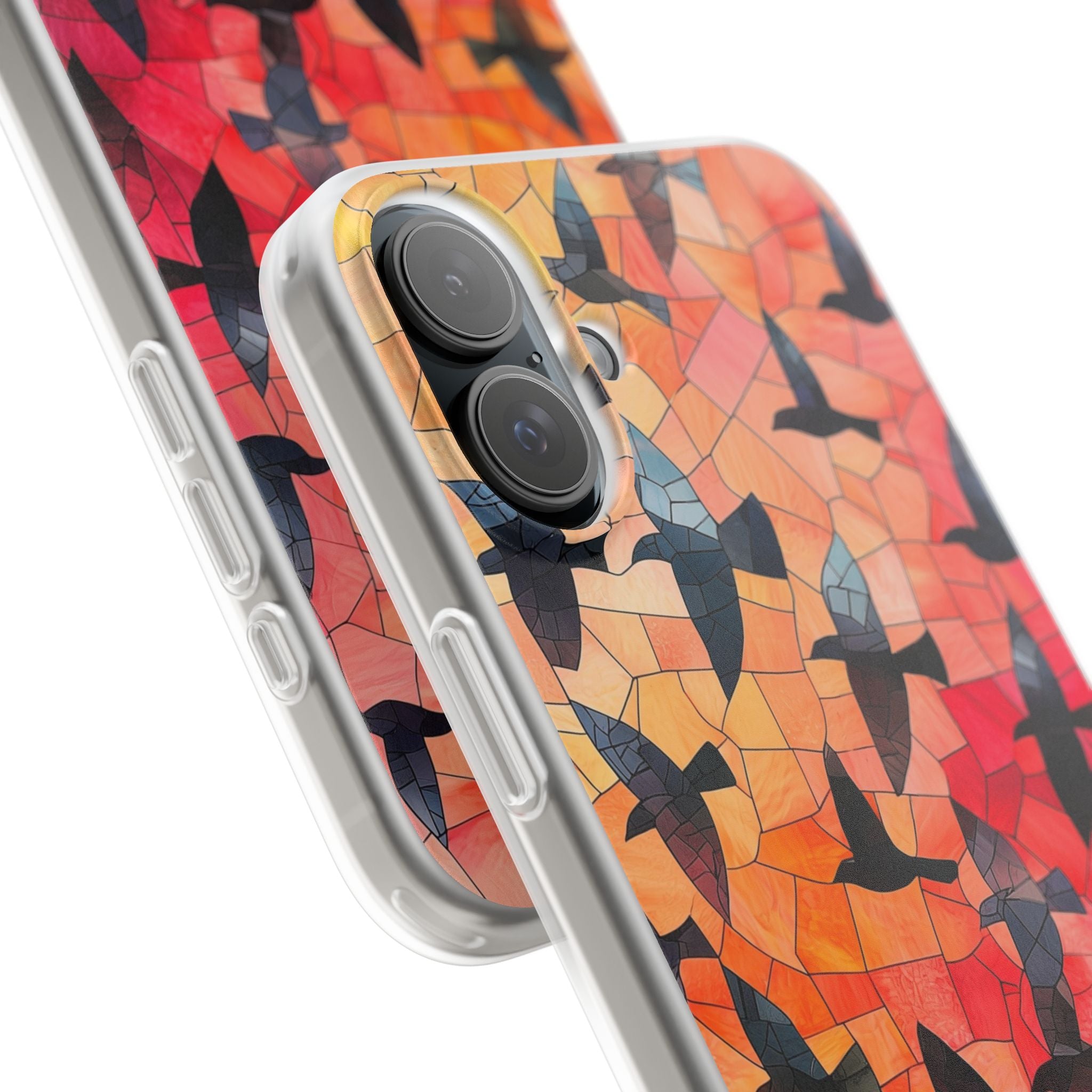 Blackbird Glow iPhone 16 Plus Case - Soft