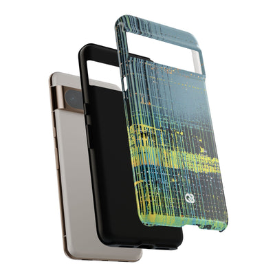 Acid Raster Circuit · Tough Phone Case for Pixel ·  Teal