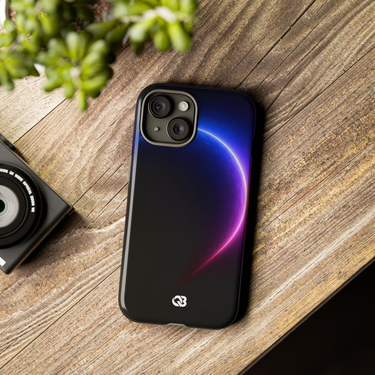 Luminous Eclipse · Tough Phone Case for iPhone · Black