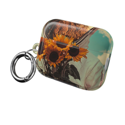 Sunflower Astronaut - AirPods Case