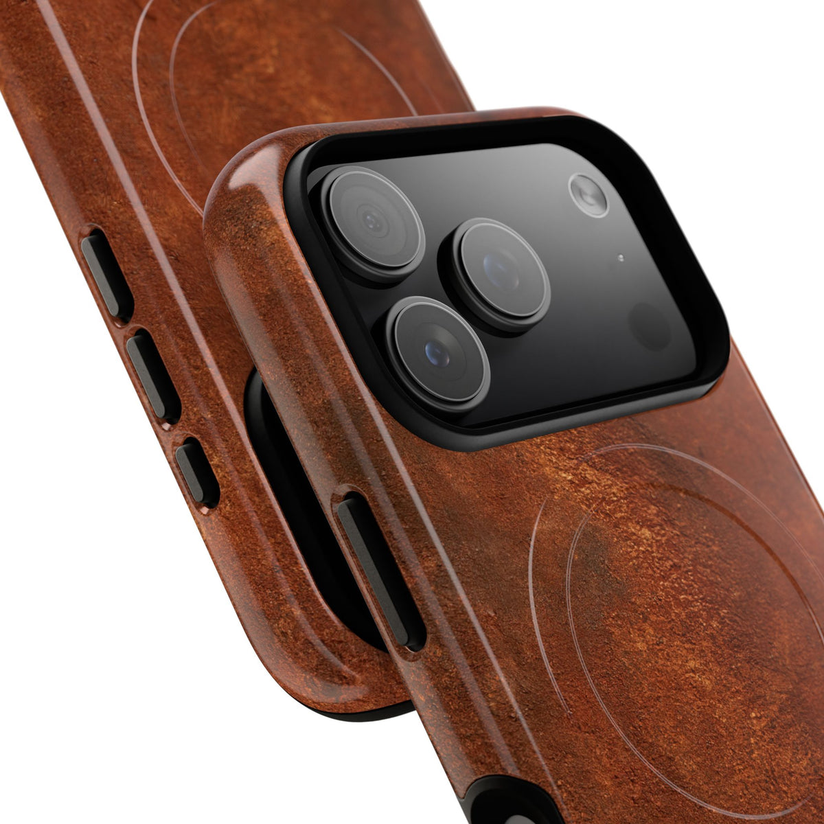 Oxidized Corten · Tough 2.0 Magnetic Phone Case for iPhone · Brown