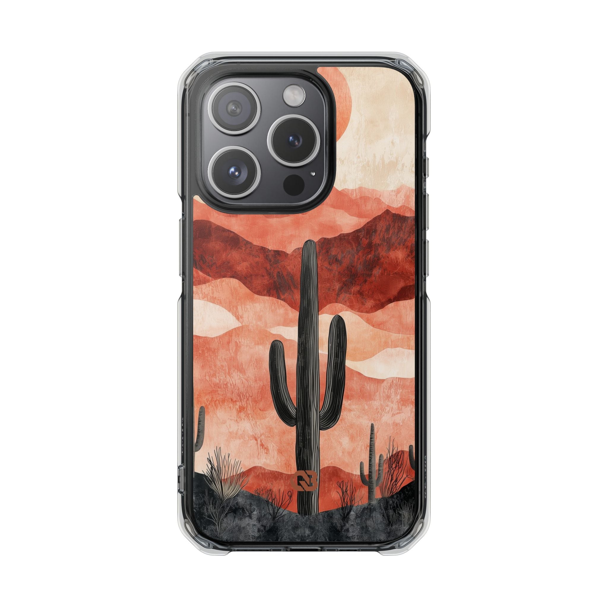 Terracotta Desert Sun · Impact Mobilskal för iPhone · Magsafe