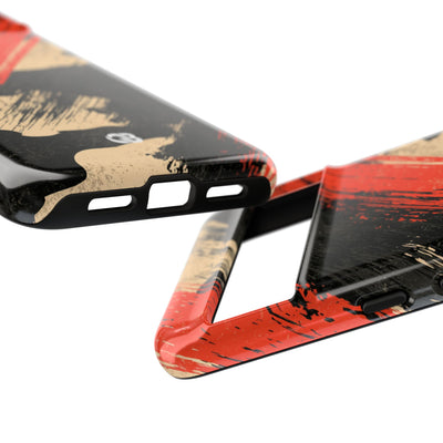 Urban Slash Camo · Tough Phone Case for Pixel ·  Black
