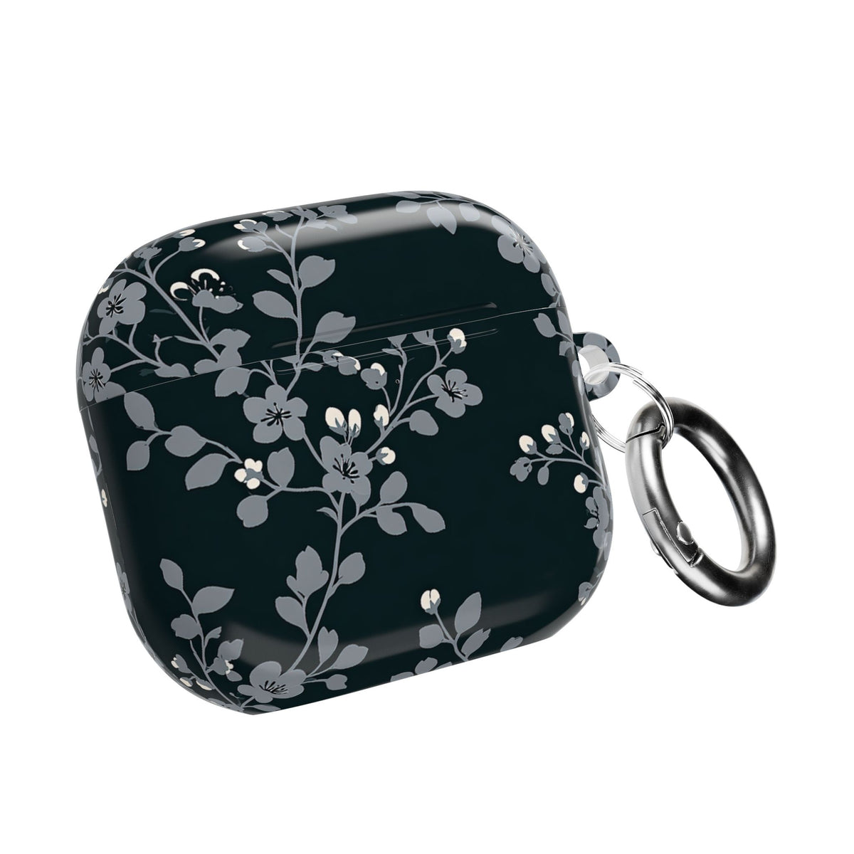 Nocturne Blossom Branch · Hard Case for AirPods & AirPods Pro · Black