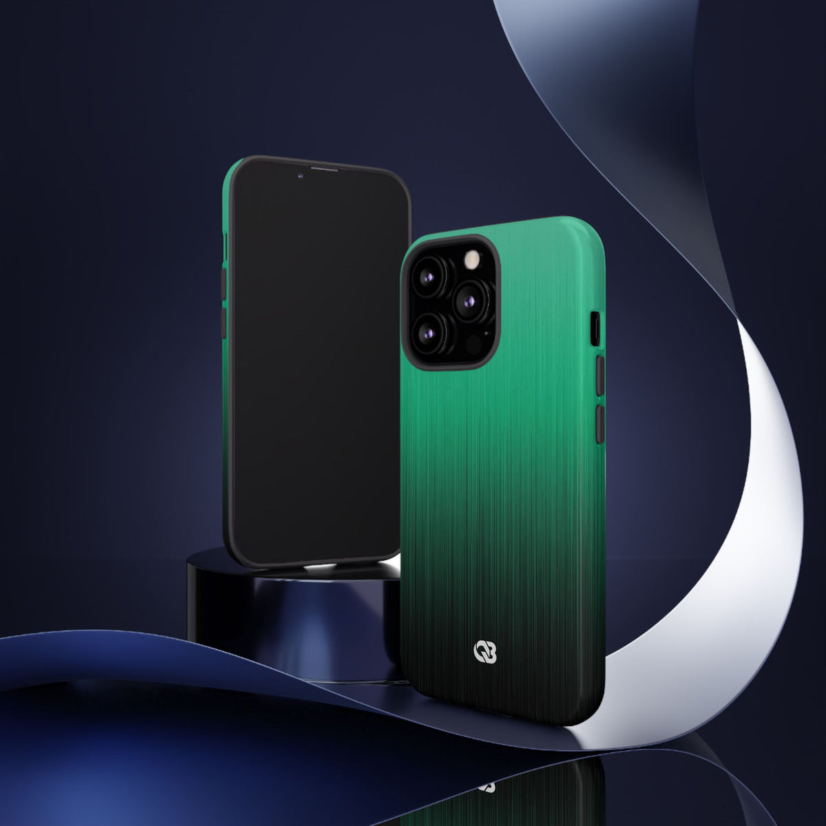 Emerald Cascade · Tough Phone Case for iPhone · Green
