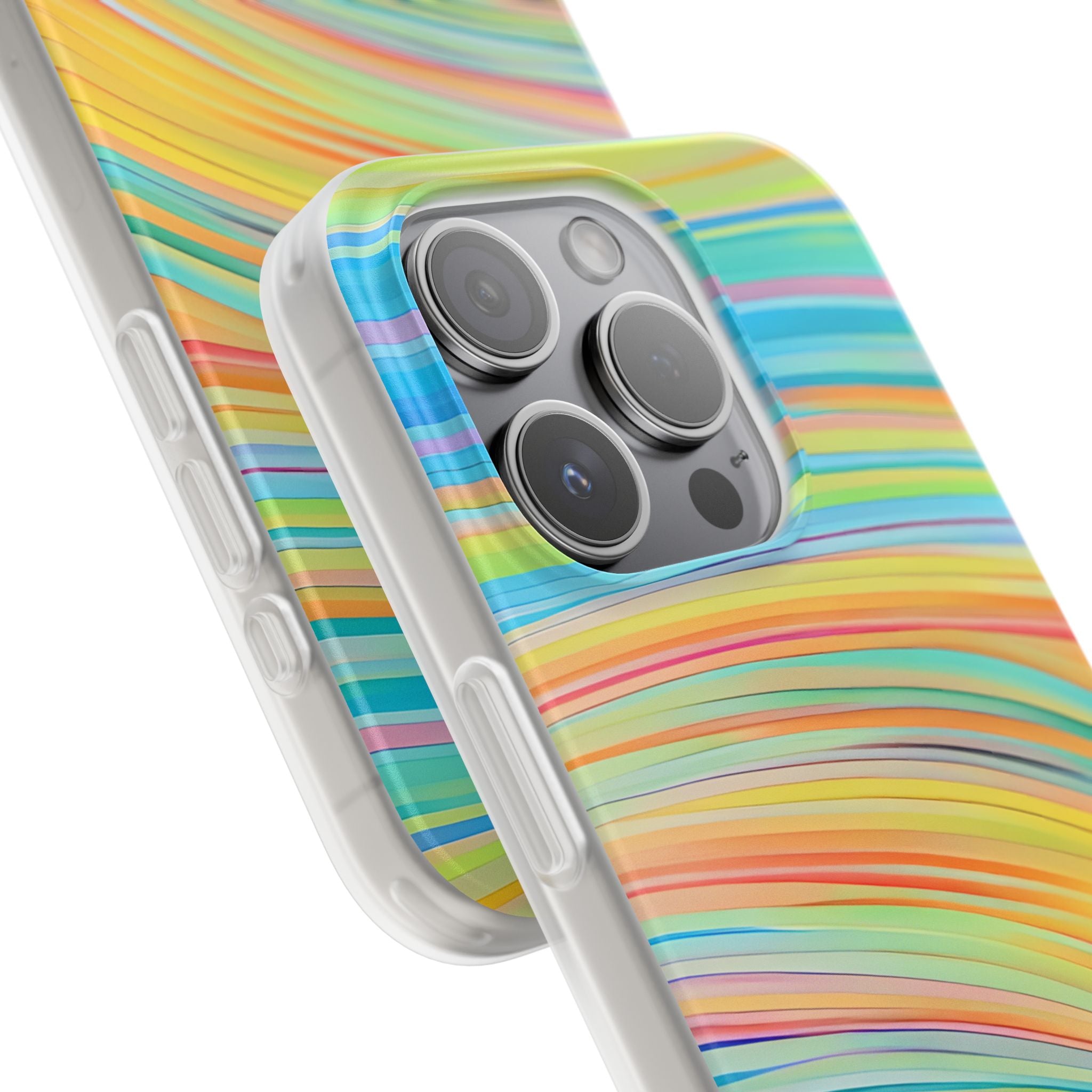 Prism Ribbon Flux · Soft Custodia per iPhone