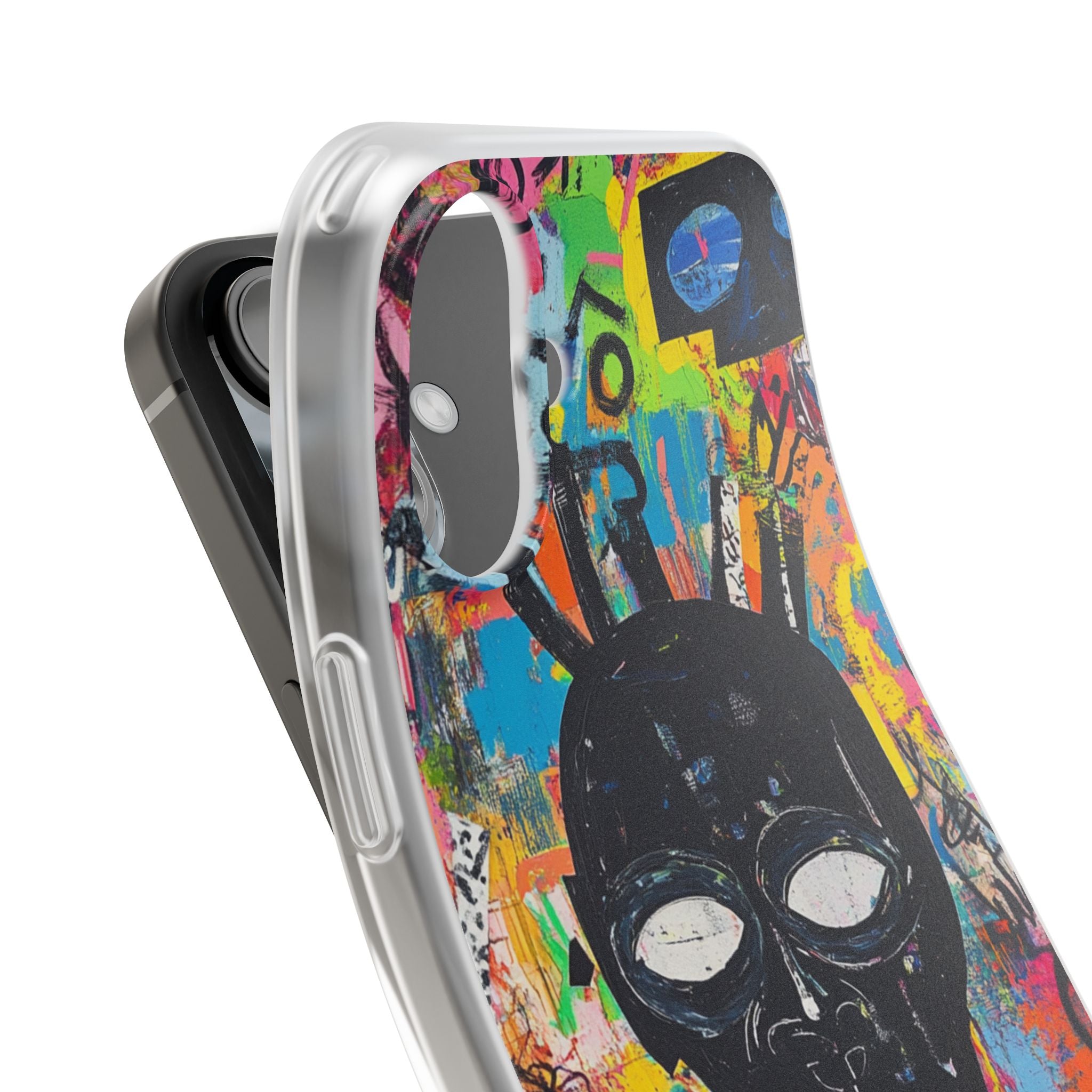 Skull Vortex iPhone 16 Plus Case - Soft - CASE•BOB