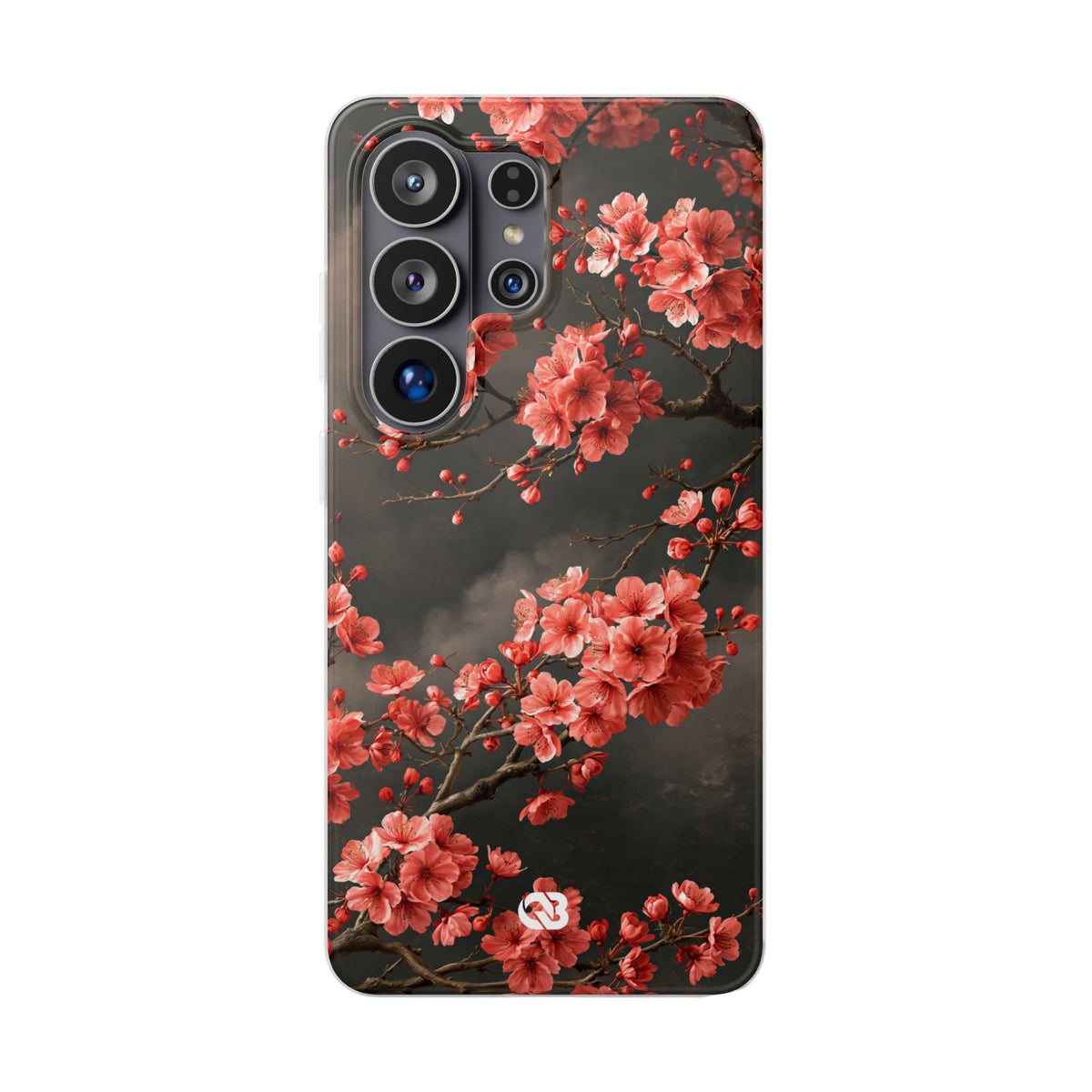 Dark Sakura Nocturne · Lite Phone Case for Samsung · Black