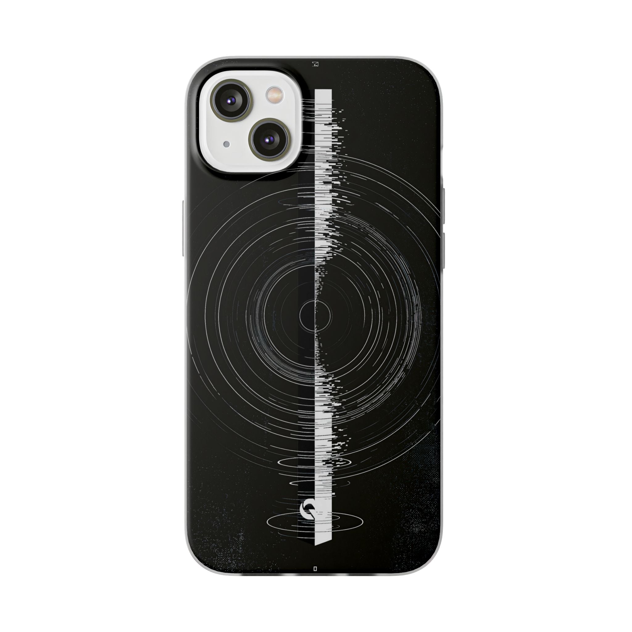 Black Lite Phone Case for iPhone - Obsidian Orbital Signal