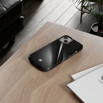 Obsidian Ridge · Tough Phone Case for iPhone · Black