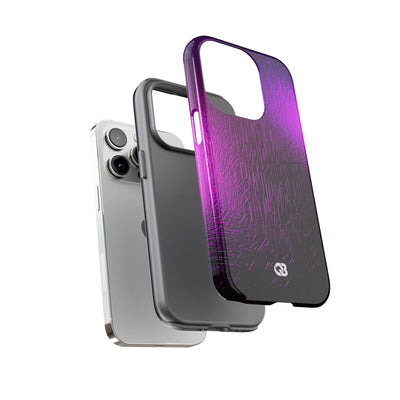 Violet Cyber Circuit · Tough Phone Case for iPhone · Purple