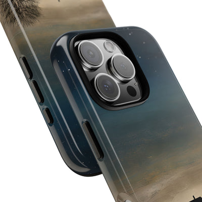 Midnight Cabin Glow · Tough Hoesje voor iPhone