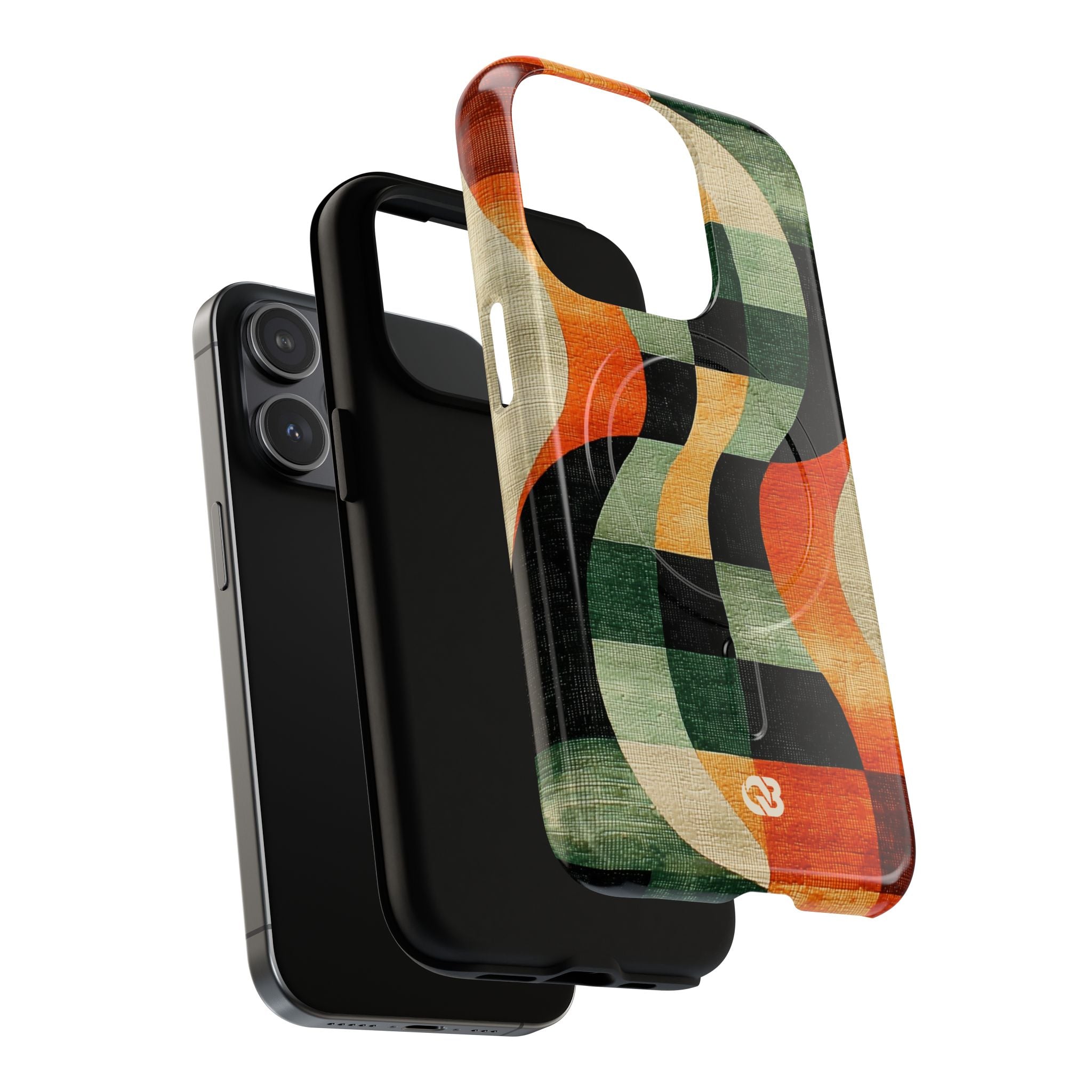 Burnt Orange Curve · Tough+ Phone Case for iPhone · Magsafe