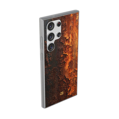 Orange Lite Phone Case for Samsung - Oxidized Iron Crust