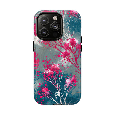 Cyber Blossom · Tough 2.0 Magnetic Phone Case for iPhone · Teal
