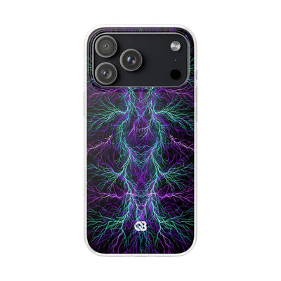 Electric Plasma Arbor · Lite Phone Case for iPhone ·  Purple