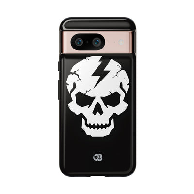 Shattered Bolt Skull · Tough Phone Case for Google Pixel
